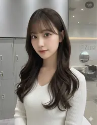 💎ミニモ限定💎韓国風カット+髪質改善カラー(透明感カラー・暖色カラーも💕)+超音波TOKIOTR+パーソナルカラー