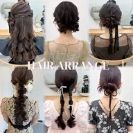 似合わせヘアセット🪩🤍