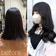 カット＋シールエクステ40本＋トリートメント🌈[最高級人毛100%](相談で本数追加OK)