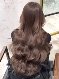 ⭐︎ワンカラー⭐︎ブリーチなしで透明感カラー、艶カラーにしたい方へ🍀全体カラー＋バイカルテトリートメント