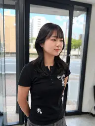 【顔まわりで一気に垢抜け】似合わせ顔周りカット+コテ巻きスタイリング ¥2,980