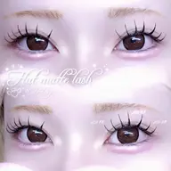 ✩🐬8月限定🐚✩𓉘 🪽˖ ࣪ 大人気♡束感eye🪽˖ ࣪ 𓉝フラットマットラッシュL / LD 120本