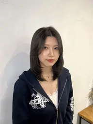 似合わせ透け感カラー+Aujuaフルコーストリートメント4STEP🧸