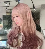 🎀ルーツカラー（ブリーチ込み）💞🩵💛