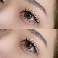 【デカ目効果抜群】マツエク上下👀🩶 クリアコーティング付き♡♡休日+1000