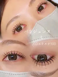【大人気パリエク🎀】パリジェンヌラッシュリフト+エクステ100本💄アイシャンプー付🫧【オフ込み】