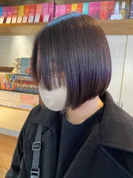 前髪カット+前髪縮毛矯正+トリートメント