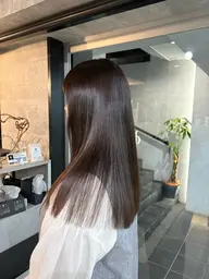 ✨カット+髪質改善ストレート(ルーツ)🥣