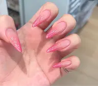 【ジュニアクーポン】チップ長さ出しラメグラデーションorカラグラデーション