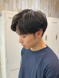 💫👦🏻清潔感UPパーマ!👦🏻💫メンズカット+ニュアンスパーマ 🏷10000yen