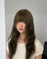 (U25)ナチュラルな透明感🦋ブリーチなしダブルカラー ロング料金なし໒꒱