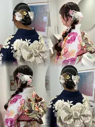 🎓2027年度卒業式着付け&ヘアセット💐