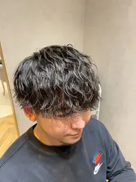 ✂️メンズカット✂️+✨️波巻きパーマ✨️