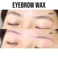 ⭐️アイブロウWax（間引きあり）⭐️※メイク無⚠️注意事項を必ずお読み下さい