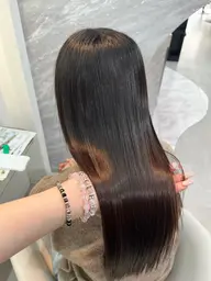 6月限定価格💫【🖤髪質改善🖤5stepHITAトリートメント🎀】シャンプーブロー🧴ストレート仕上げෆ