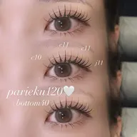 【🤍🎀8月限定flat lash100🎀🤍】韓国風束感お仕上げ🥥LED変更+¥1,100