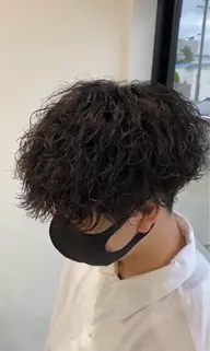 どのパーマでも🙆【メンズカット+パーマ】