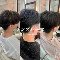 1日2名限定ゲリラクーポン　　　　　　　　　　　　　　　　カット＋メンズパーマ＋トリートメント