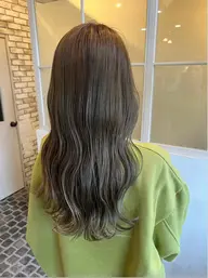 【人気No.1✨️】超高濃度水素艶カラー🫧＋3step髪質改善トリートメント🎀