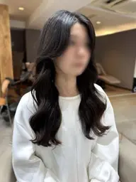 カット+パーマ👩🏻‍🦱【ロングの方限定🌟】コテ巻き風/ウェーブ/ゆるふわ/韓国風