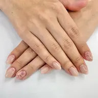 オフ🈶ハンド💅🏻ワンポイントコース🩵パラジェル変更可🙆🏻【大宮/パラジェル/長さだし/フィルイン】
