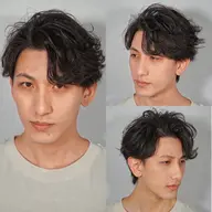 【メンズモデル】カット+パーマ