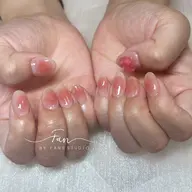 🤲 チークワンカラー（カラベース付き）【ジェルオフ＋500】 🌸 韓国風のふんわりチークネイル♡