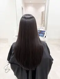 ✨sins酸性ストレート(縮毛矯正)＋カット＋カラー＋髪質改善トリートメント
