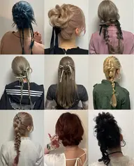 【💗イベント前や特別な日に💗】盛り髪~カジュアルヘアセットまで幅広く対応‪かわいいゆるふわヘアセット🎀補足説明必読
