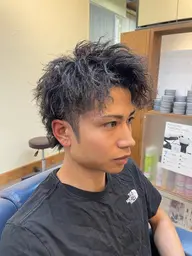 [漢限定メニュー] カット＋ツイストパーマ