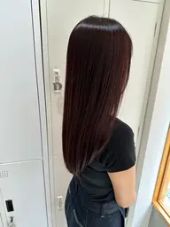 New✨【艶髪・透明感・ダメージ軽減🍒】アメージアカラー+カット