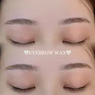 🍀アイブロウwax+スタイリング🍀間引き+¥550(名駅/国際センター/眉毛