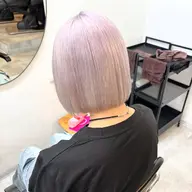 💟全体カット➕ワンカラー➕トリートメント💟 #透明感カラー #艶カラー #ボブ #レイヤーカット
