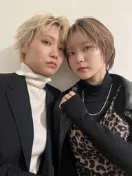 艶感カラー+オージュアトリートメント
