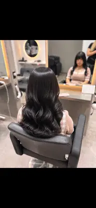 🖤落ちる黒染め➕トリートメント🖤(ブリーチで落ちる黒🐈⬛♡)