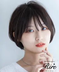 【部分メンテ】似合わせカット+ 前髪/顔周り縮毛矯正 + 艶トリートメント + 炭酸スパ