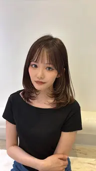 インナーカラー&カット✂️