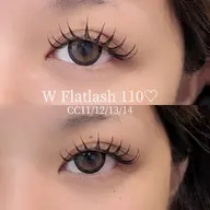 👑人気No.1👑ダブルフラット100〜110束(約200〜220本)Lカール対応◎✨濃さ×モチ重視◎