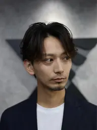 【🔥メンズ人気No.1】カット✂️+センターパートパーマ🪽+トリートメント✨️