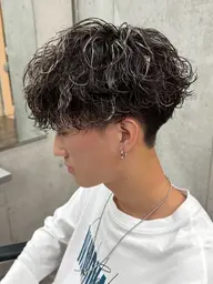 【新規限定】メンズカット+ハイライト+パーマ