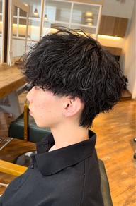【20代限定】メンズカット+パーマ撮影モデル