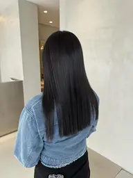 暗髪 就活カラー🐈⬛ 🖤⸝⸝⸝↝