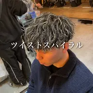 <❤️🔥新規限定❤️🔥>マッシュ(刈り上げなし)➕ツイストスパイラル/町田/カットモデル/メンズカット/ツイスパ