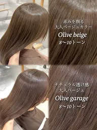 🩶【ブリーチ無し】🩶カット＋ダブルカラー