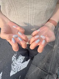 オフ無し　ワンカラー　（パーツ、スカルプオフ、ロング不可）
