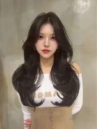 【🇰🇷韓国レイヤーカット🇰🇷】➕乾燥ケアトリートメント💖(パサつき、膨らみが気になる方おすすめ✨)