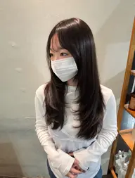 ❤️韓国風💙小顔顔まわりカット
