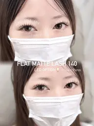 【新規限定🎀】フラットマットラッシュ140本🪽🤍