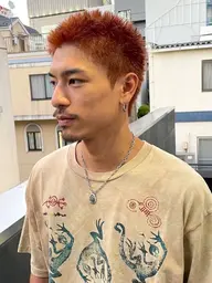 🔥メンズ人気No.4🔥似合わせデザインカット+カラー+ダメージ補修トリートメント