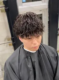 【先着一名様限定】メンズ限定 カット+パーソナルパーマ